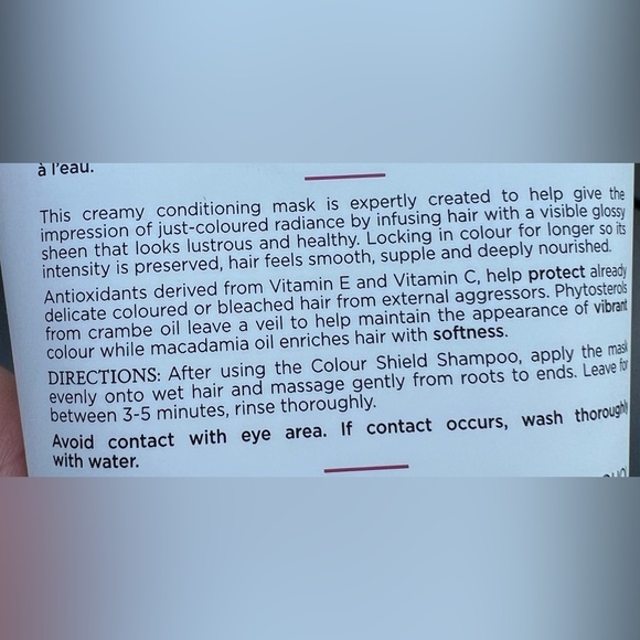 NIB Christophe Robin Colour Shield Treatment & Mask. 6.7 oz. - Picture 6 of 6